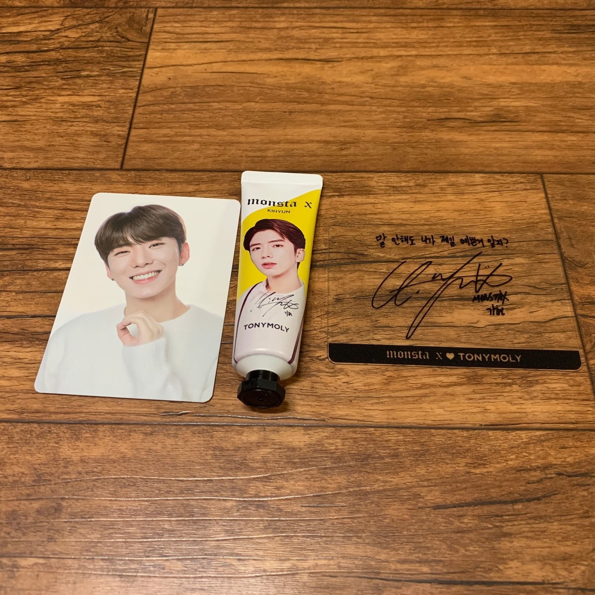 TONYMOLY x MONSTA X I'm Hand Cream + PHOTOCARD SET Limited