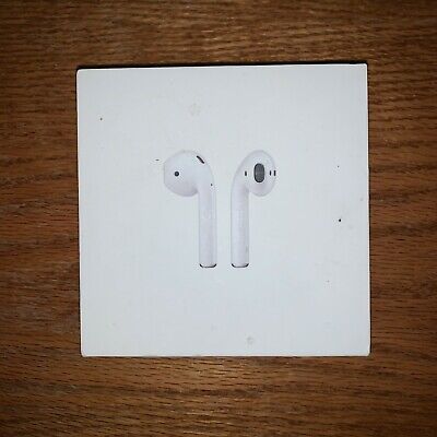 Apple AirPods 2 Box Only, Includes Instruction Manual And Plastic