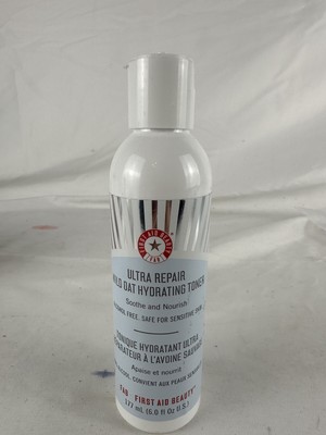 First Aid Beauty ULTRA REPAIR WILD OAT HYDRATING TONER 6 oz. NEW
