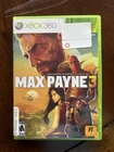 Max Payne 3 Xbox 360 Rockstar Games CIB Complete W/ Manual