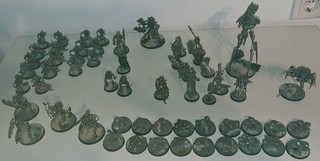Warhammer 40 K Necron Armee Figuren