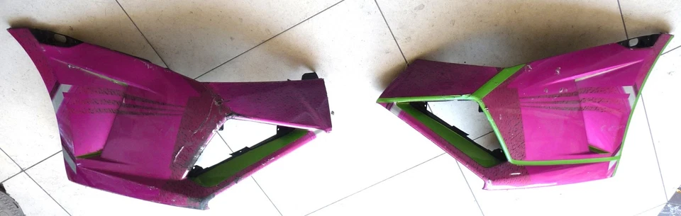 Lamborghini Gallardo LP 560-4 передний бампер левый/правый фрагменты 400807437E оригинальный - Изображение 4 из 4