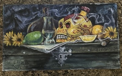 Original Hand Painted Prison Painting, From Utah Correctional Facility￼￼￼