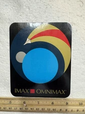 Vintage Space Shuttle Sticker - IMAX OMNIMAX
