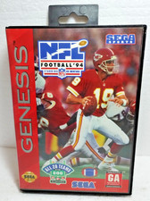 NFL Football '94 Starring Joe Montana (Sega Genesis, 1993) CIB