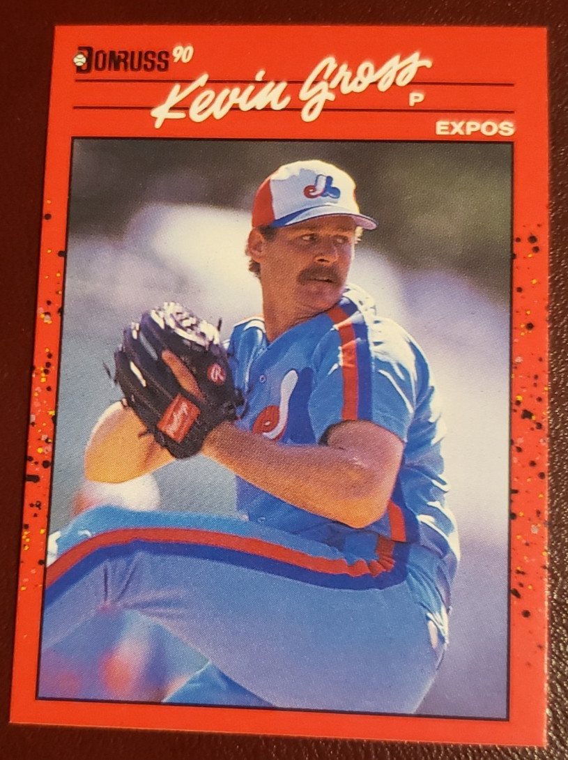 1990 Donruss #248 Kevin Gross P Montreal Expos    **40% off 2 or More