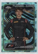 2024 Topps Chrome Sapphire Edition Formula 1 Aqua 64/99 Laurens van Hoepen vv7