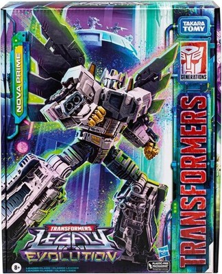 Transformers: Legacy Evolution Leader Class Nova Prime Action