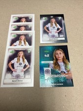 2025 Parkside NWSL Louisville Rookie Sarah Weber Common (4) Foil P. Prospect 