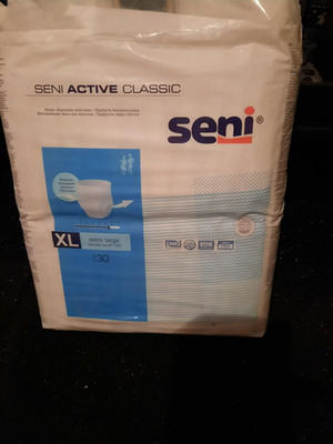 Seni Active Classic Inkontinenzslip 2x 30 Stück Größe XL Set OVP NEU