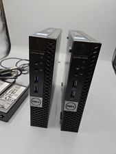 Lot of 2 Dell OptiPlex 7040 Micro i5-6500T 2.50GHz 128GB SSD 8GB Ram 500GB HDD