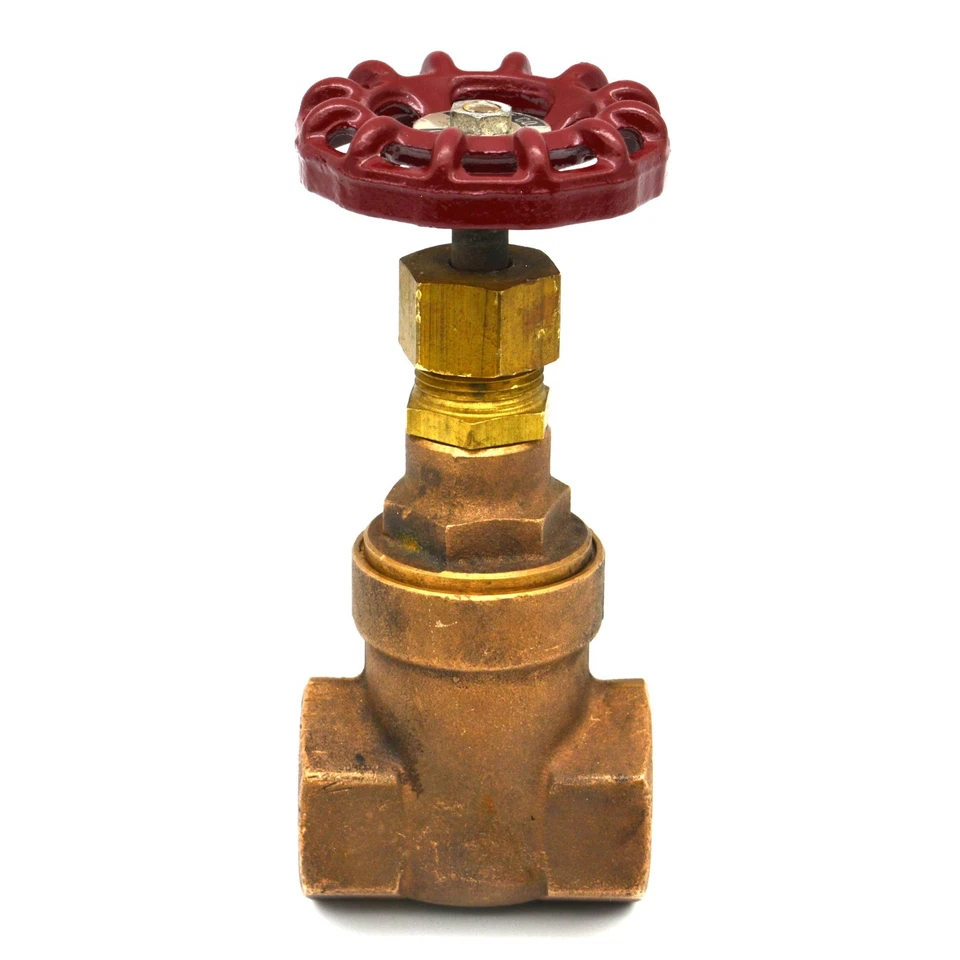 Crane Company 438 Gate Valve  1 Inch  125S  200WOG  Bronze  New Old Stock - Image 3 of 4
