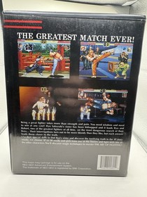 Art of Fighting (Neo Geo AES, 1992) U.S. CIB Tested SNK Dog Tag Early Fighter