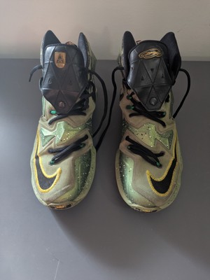 NIKE LEBRON 13 XIII AS All Star Alligator Green/Black 835659  display picture 3