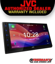 JVC KW-M590BT 6.8" Capacitive Receiver w/ Apple CarPlay & Android Auto