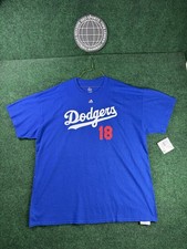 Majestic Los Angeles Dodgers Kenta Maeda Mens T-Shirt Sz 2XL DEFECT