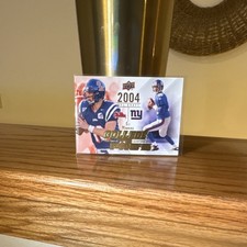 Upper Deck 2009 UD Football College to Pros Eli Manning 2004 NFL Draft CTP-EM