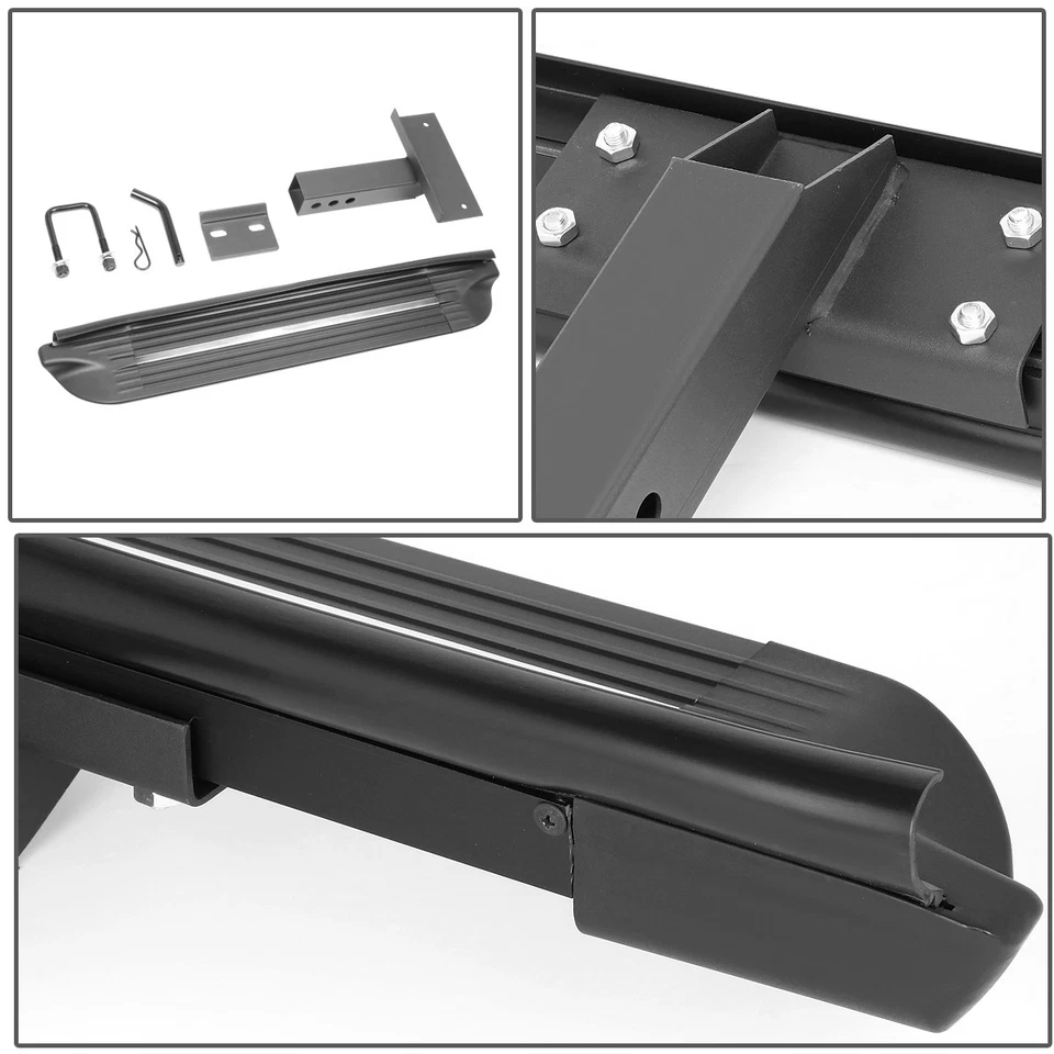 Fit 2"Receiver Truck Trailer 21 x 4 Inches Square Tow Hitch Step Bar Board - Image 4 of 4