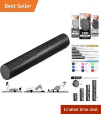 High-Density EPP Round Back Roller Foam, Exercise Foam Roller for Yoga, Pilat...