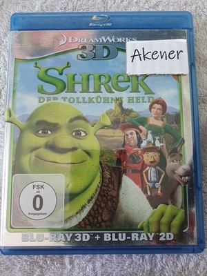 Shrek - Der tollkühne Held (Blu-ray 3D, + Blu-ray 2D)