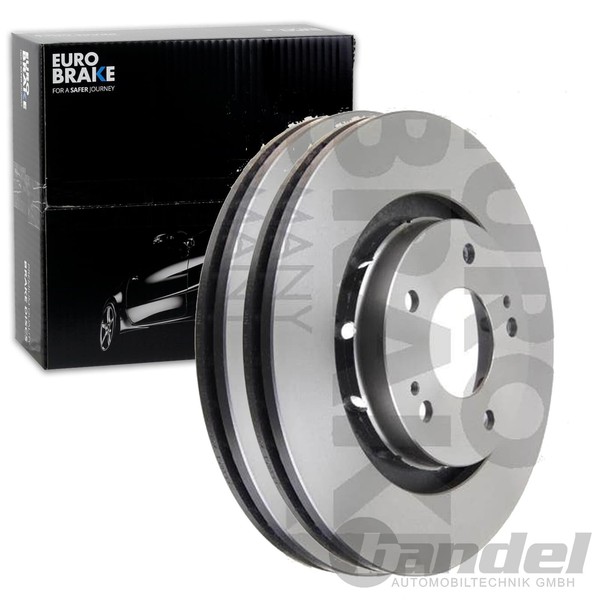 2X Eurobrake Bremsscheiben Vorne 294Mm BelÜFtet Passend FÜR CitroËN C-CROSSER-image