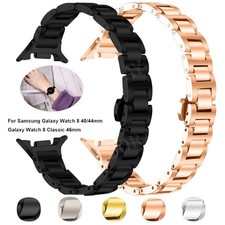Stainless Steel Band Strap For Samsung Galaxy Watch 8 40mm 44mm 8 Classic 46mm