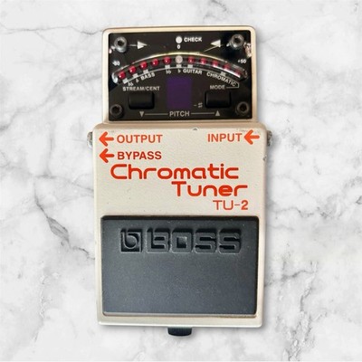 BOSS TU-2 Chromatic Tuner Guitar Pedal Tested Working Made in Taiwan Used