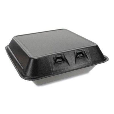 Pactive YHLB09010000 Smartlock Foam Hinged Containers, Large, 9 X 9.13 X 3.25,