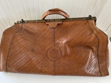 Borsa Valigia In Pelle Vintage