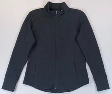Women's Walter Hagen Clubhouse Black Full Zip Textured Golf Jacket NEW