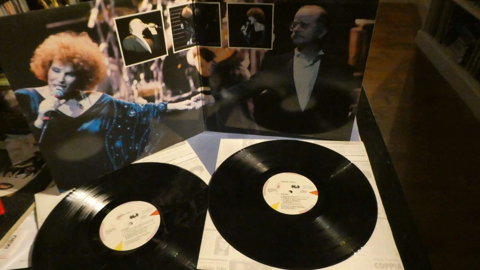 Vanoni* - Paoli* ‎– Insieme 2 × Vinile, LP,  Italia 1985