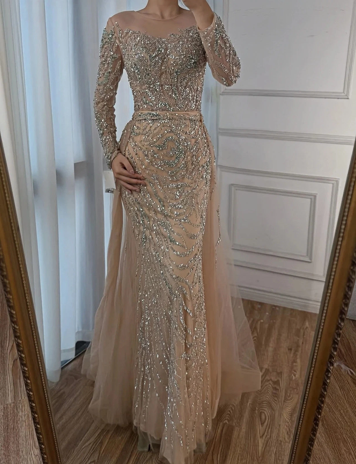 mermaid detachable tail luxury evening dresses for special occasions Dresses