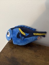 Disney Pixar Finding Nemo TY Sparkle Dory 9" Plush Fish Stuffed Animal Toy