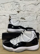 Air Jordan 11 Retro 'Concord' Men's Size 10.5 Pre-owned Sneakers 378037-100