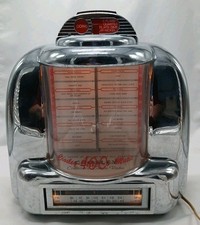 Crosley CR-9 Radio Cassette AM/FM Diner Jukebox Limited Edition Vintage READ