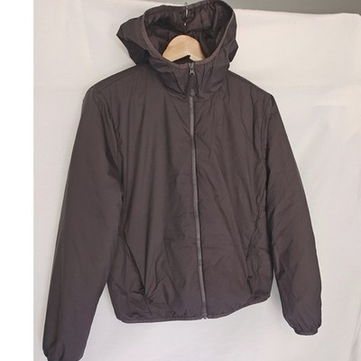 TNA Aritzia The Pillow Puff Packable Insulated Hooded Jacket XS Primaloft Gray