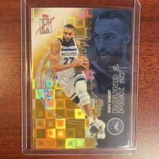 Topps Signature Class Round Pick Rudy Gobert Rookie #96 2024-25 Timberwolves