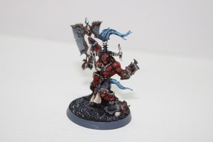 Warhammer AoS Blades of Khorne Exalted Deathbringer Painted good cond 63026