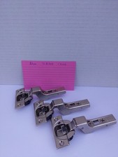 Blum 110° CLIP top Full Overlay Self-Closing Hinges Screw On Installation Nickel