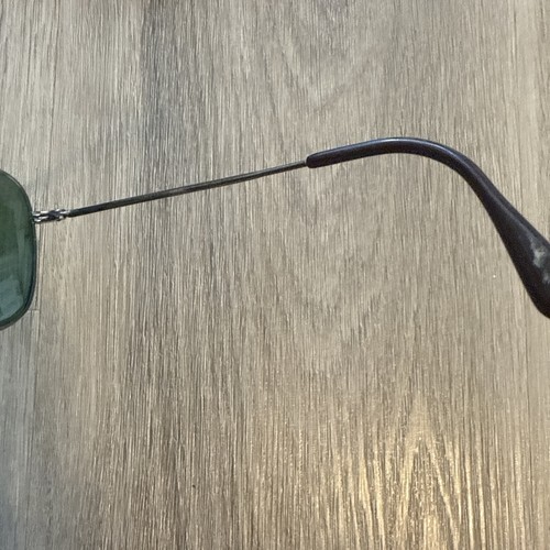 Monture de lunettes vintage années 70 80 lunettes hipster marron FRANÇAIS LIRE - Photo 9/13