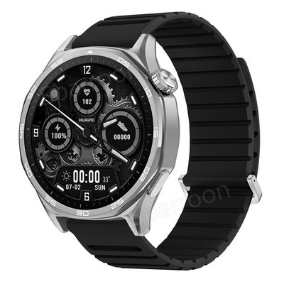 22mm Silicone Band Strap for Huawei Watch Ultimate 2 GT6 5/6 5 Pro GT4 3 2 46mm