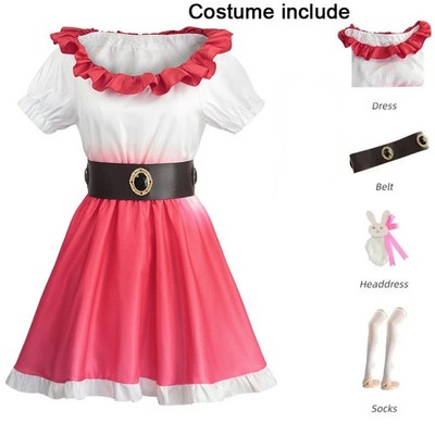 Hoshino Ai Cosplay Costume OSHI NO KO Dress Wig Suits Party Clothing Halloween