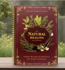 Natural Healing Guide Spiral Bound Herbal Boo...