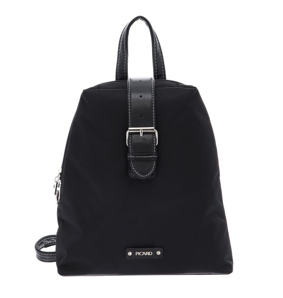 Picard Sonja Backpack Shoulderbag Freizeitrucksack Rucksack Black Schwarz Neu-image