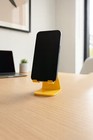 3D Printed Gold Phone Stand – Universal Holder for Smartphones