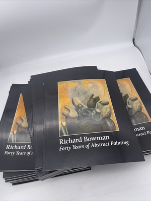 #ad #ad Catalog Richard Bowman Forty Years of Abstract Painting Exhibition San Francisco $21.00
