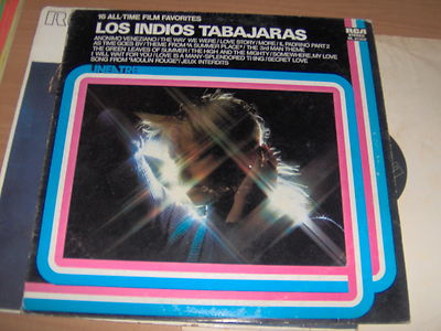 LP LOS INDIOS TABAJARAS 16 ALL-TIME FILM FAVORITES N/MINT
