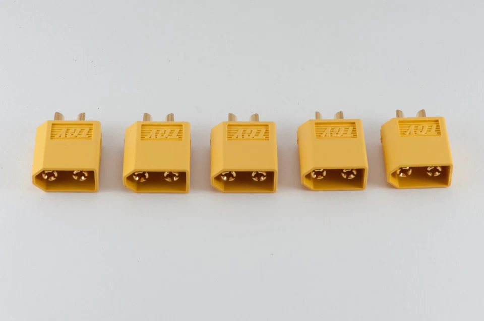 (5) Enchufe conectores bala batería macho XT60 / XT-60 - Turnigy / Zippy Foto 4 de 4