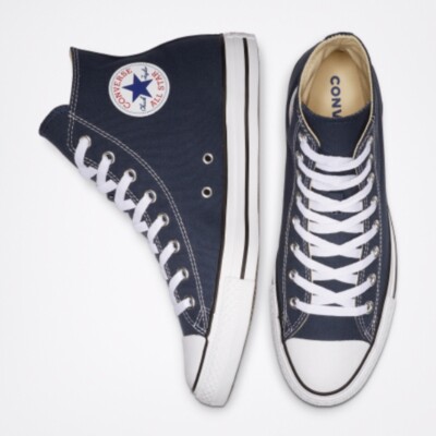 New CONVERSE Mens CHUCK TAYLOR ALL STAR HI NAVY M9622C US M 6.5