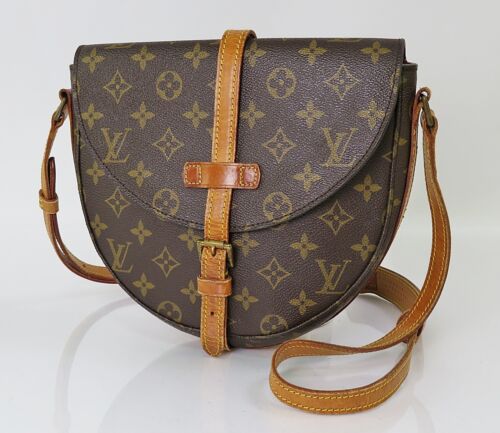 Authentic LOUIS VUITTON Chantilly MM Monogram Canvas Shoulder Bag Purse #60851